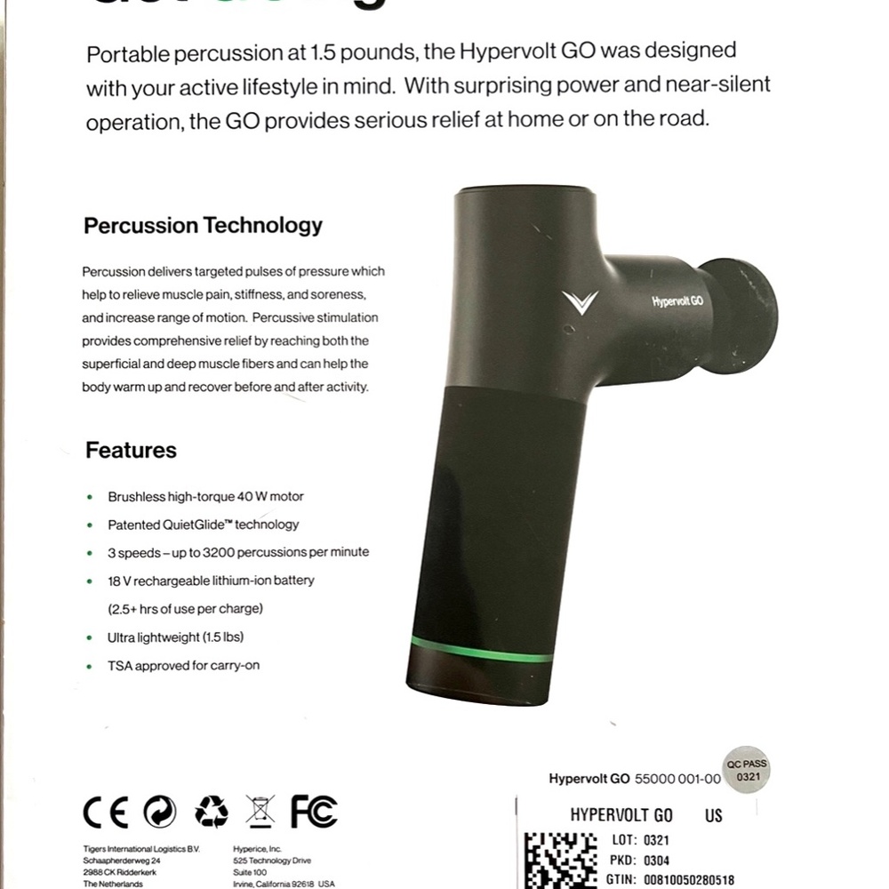 Hypervolt Go - Picture 2 of 4